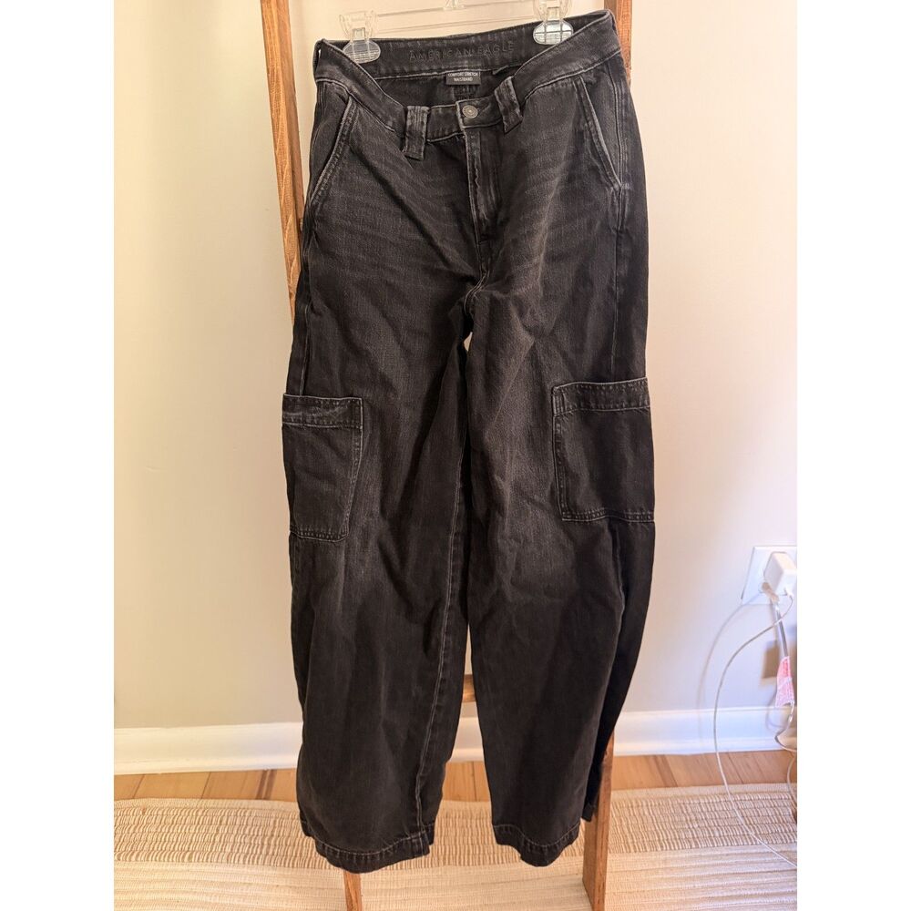 Black Baggy American Eagle Jeans